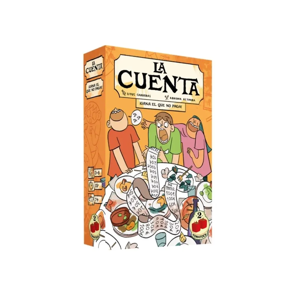 LA CUENTA JUEGO ORIGINAL- DIVERTÍSIMO JUEGO DE CARTAS EDITORIAL 2TOMATOES