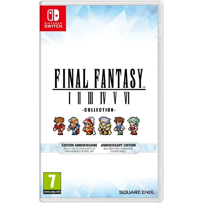Juego Final Fantasy I - VI Colección Edición Aniversario para Nintendo Switch PAL EU - Nuevo Original Precintado