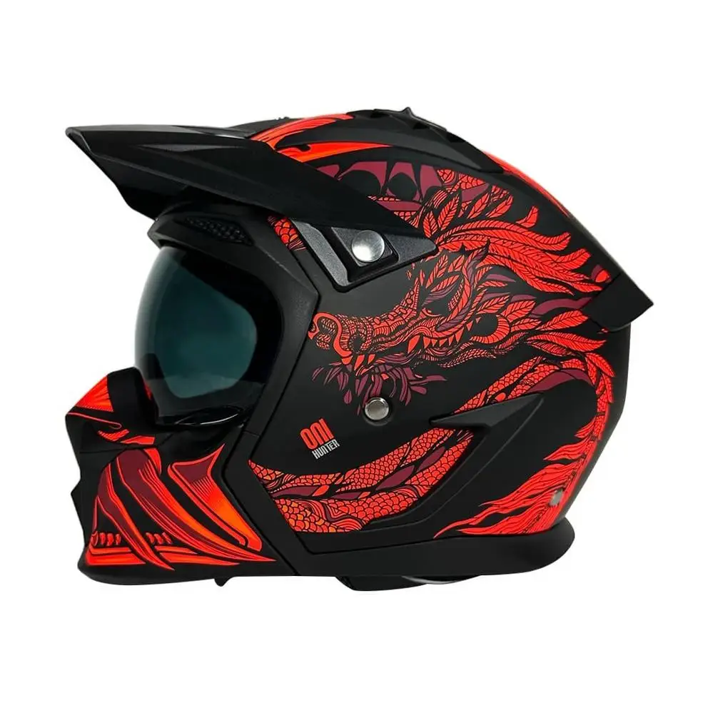 Casco da moto Axxis Hunter Sv Oni Ce U