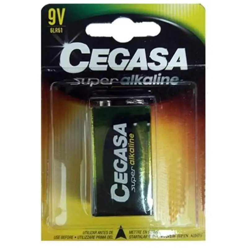 Super alkaline battery b.6lr61 9v (1 A)