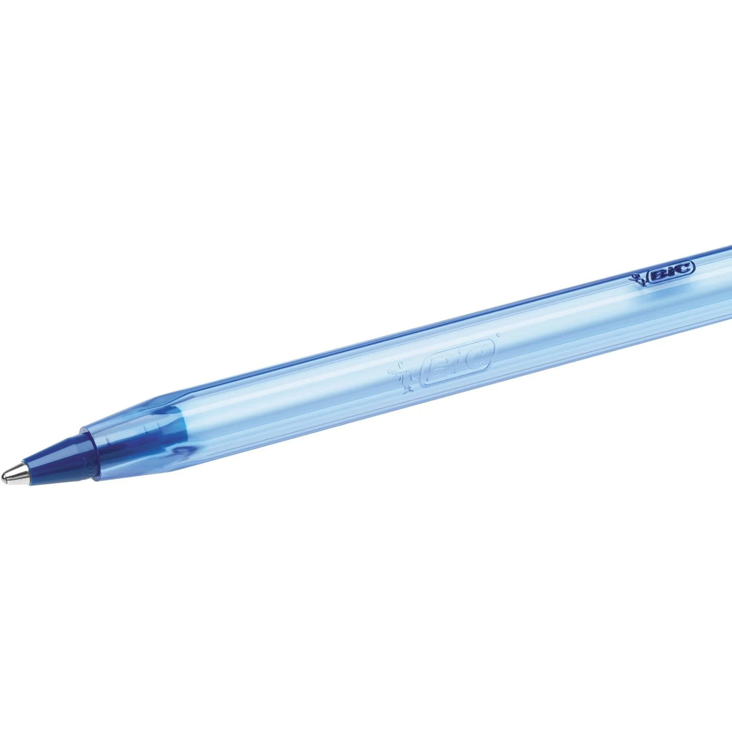 Bic cristal soft ballpoint pen medium point (1.2 mm) blue (box of 50 units.)