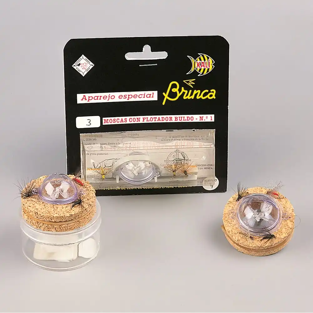 Aparejo 3 moscas b/2 especial para la pesca de la trucha