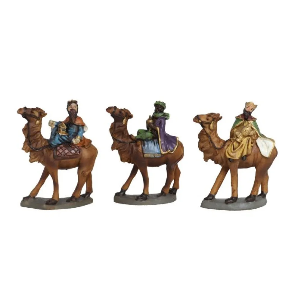 3 REYES MAGOS,8-10CM,FIGURA DE BELEN,DECORACION DE NAVIDAD,GERIMPORT,FESPU