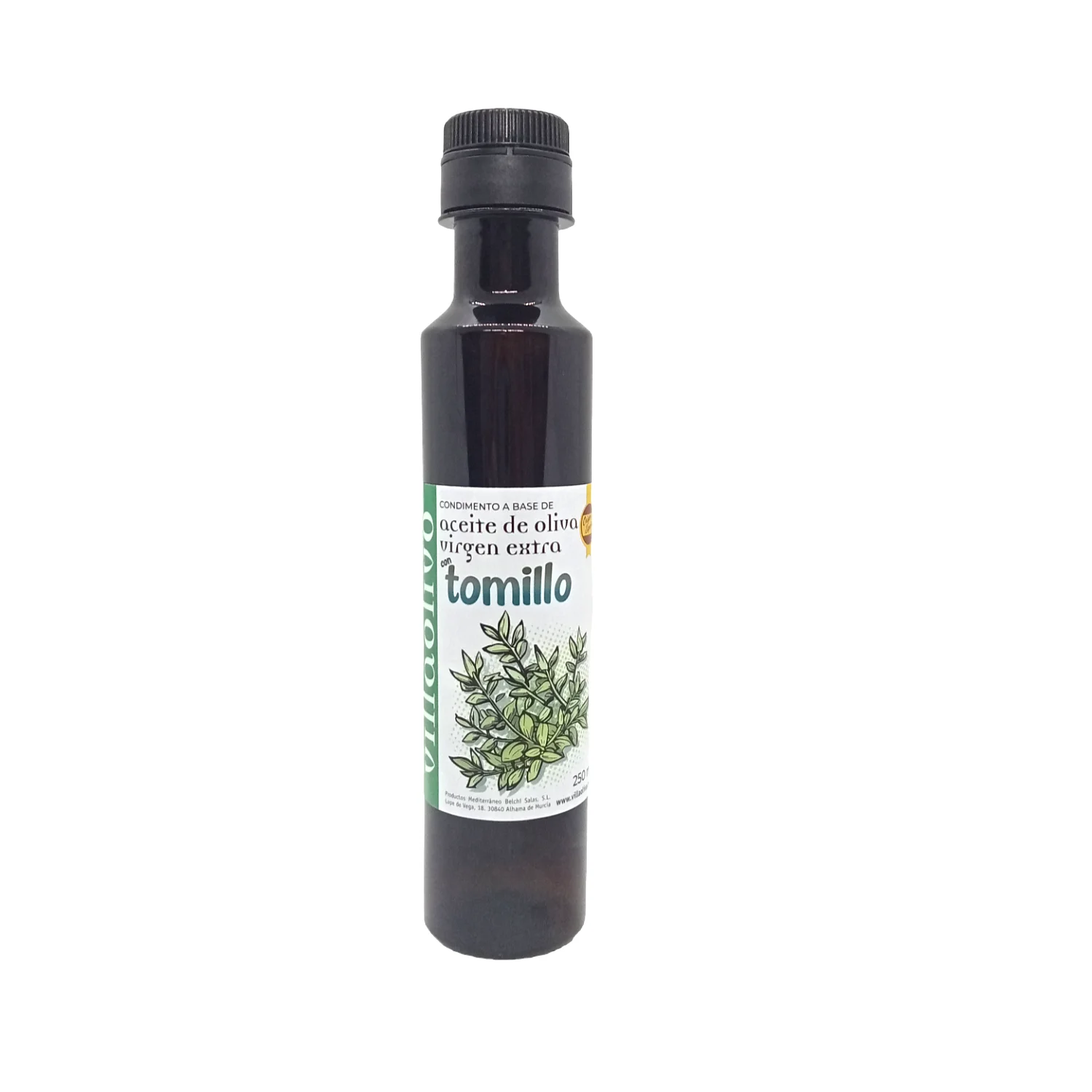 Villaolivo-seasoning based on Extra virgin olive oil with thyme 250ml