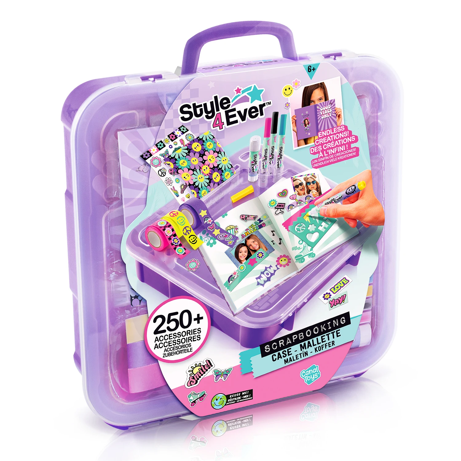 Maletín de Decoración con Diario - Style 4 Ever - Canal Toys - OFG289