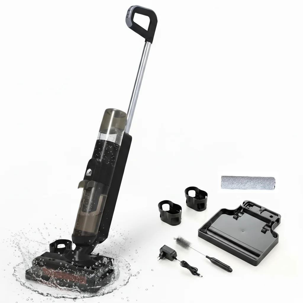 Fregona Eléctrica 2 en 1 GAVATECH TURBO WASH GV150 – Aspira 