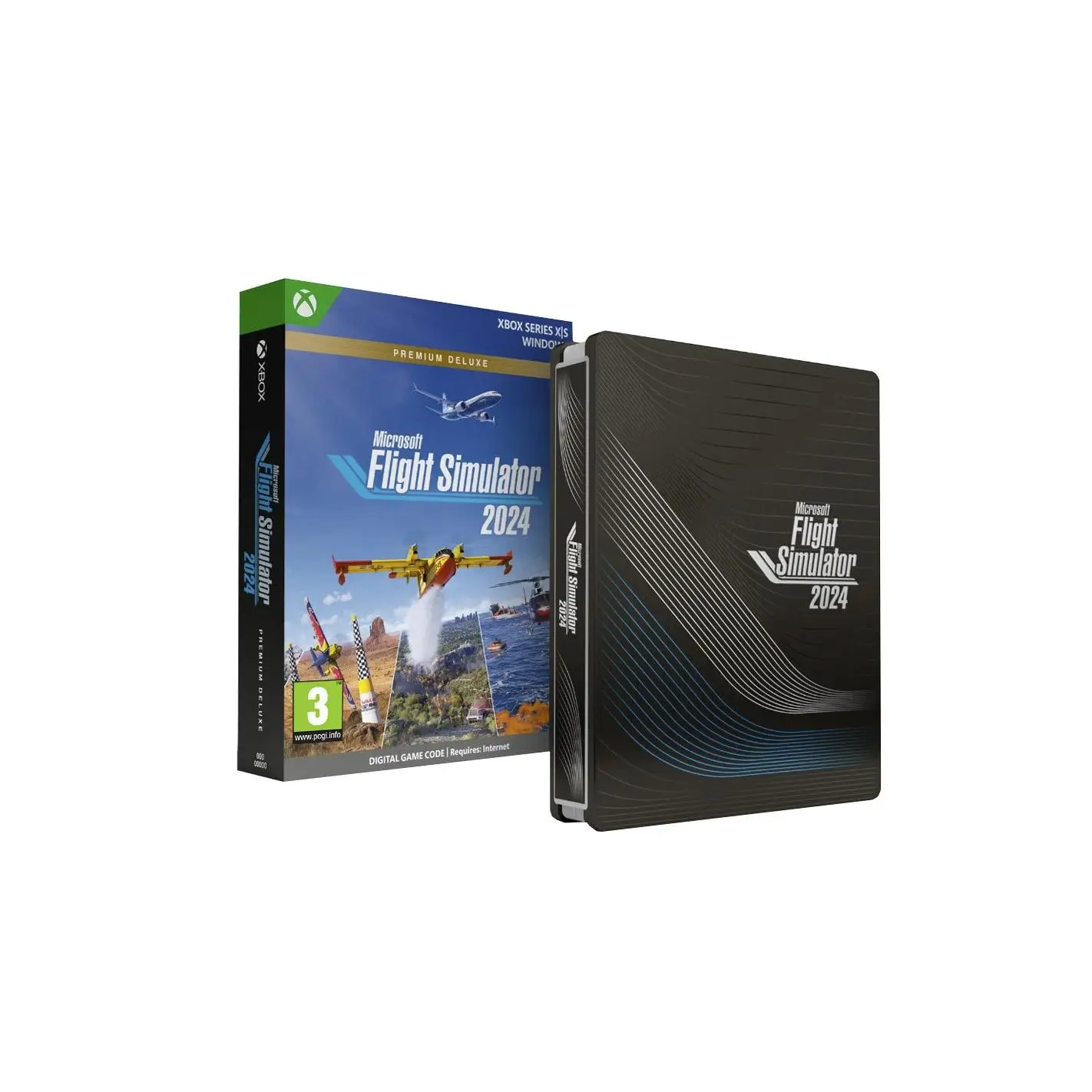Flight Simulator 2024 Premium Deluxe Edition Steelbook