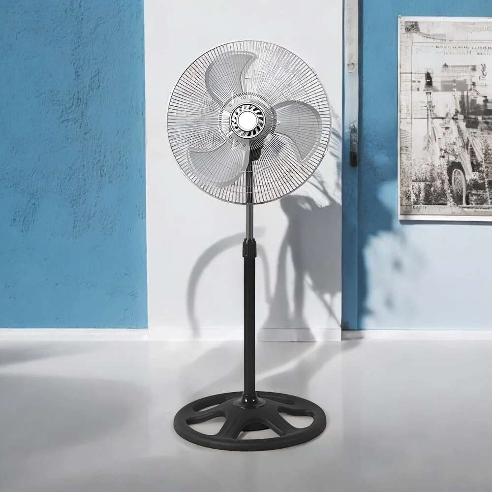 3 in 1 fan table and wall lamp with 3 adjustable speeds maple and abs construction