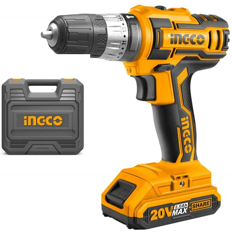 INGCO CIDLI200215 battery hammer drill