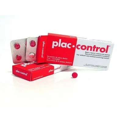 PLAC CONTROL REVELADOR PLACA DENTAL 20 COMP