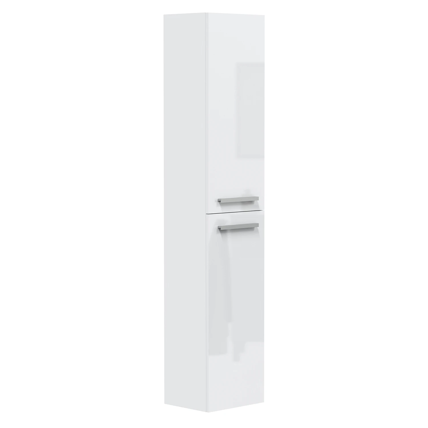 Armario de Baño VS Venta-Stock Columna Alise 2p Blanco Lacado 30x25x150cm
