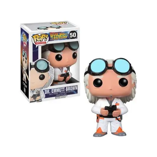 Funko Pop Dr. Emmet Brown Back to The Future 50