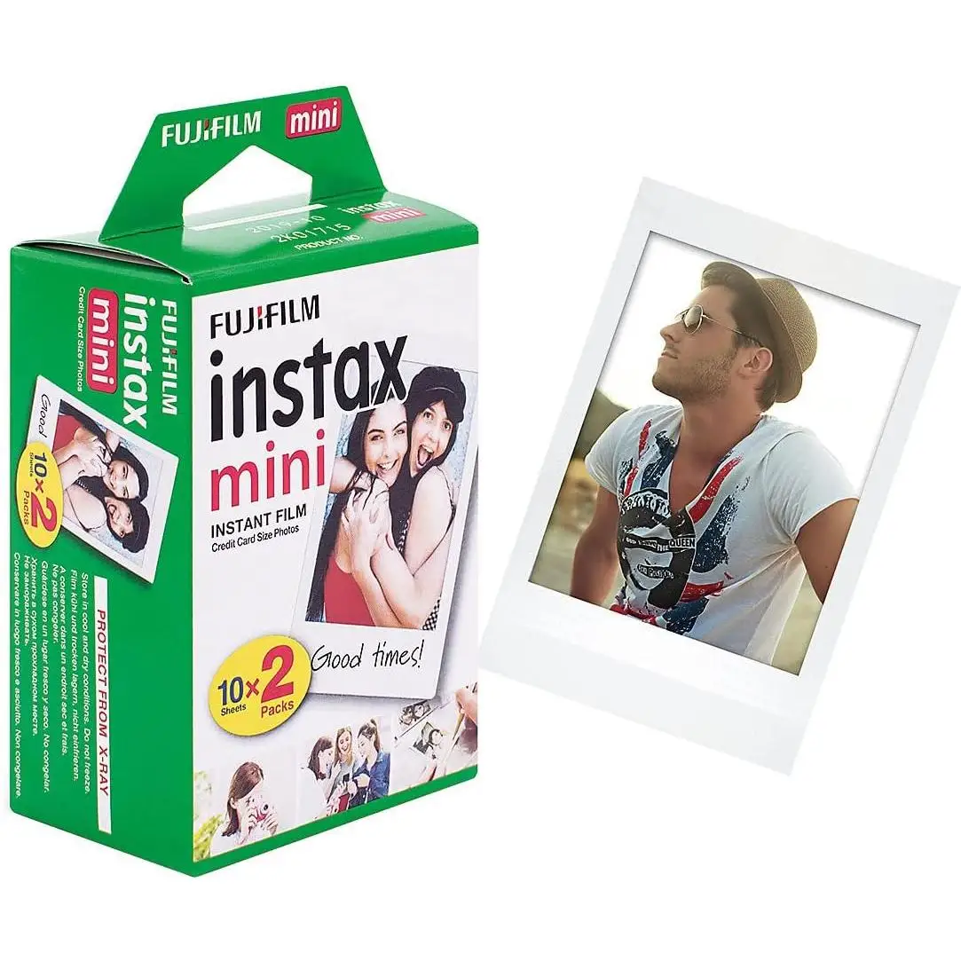 Pack 2 cartridges Fujifilm 10 photos Instax Mini