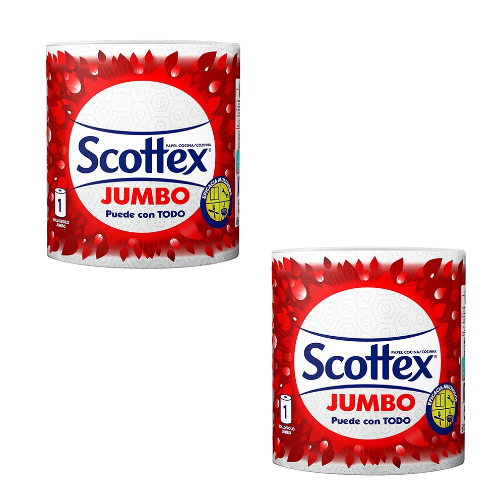 Scottex Jumbo Papel de cocina 2 rollo