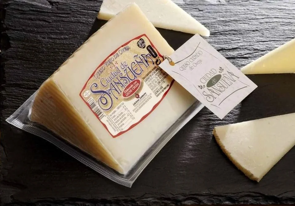 Old sheep cheese ciudad de sansueña dop raw milk 12-18 months - wedge/half/quarter #3