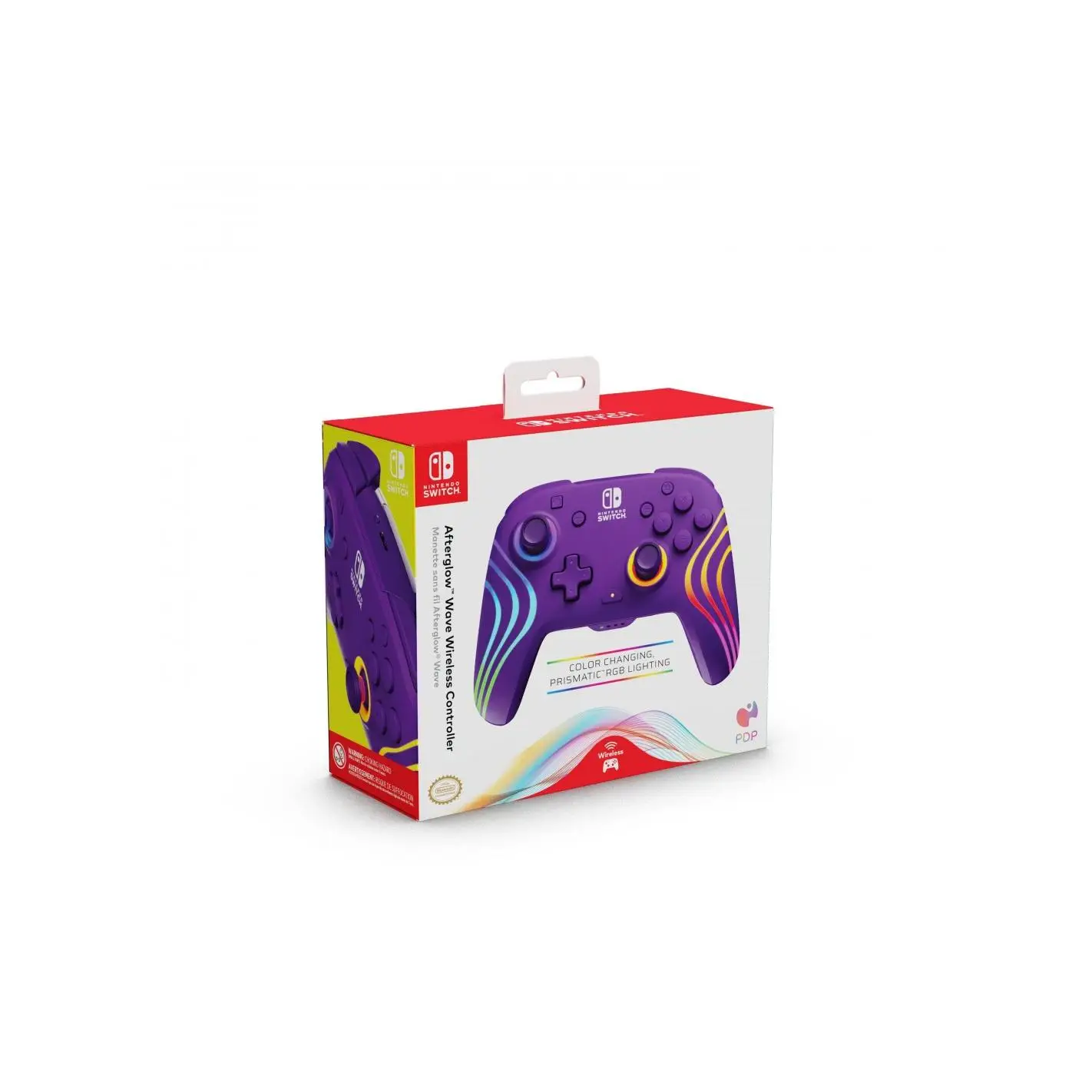 Afterglow Wave Wireless Controller Purple - Mando para SWITCH