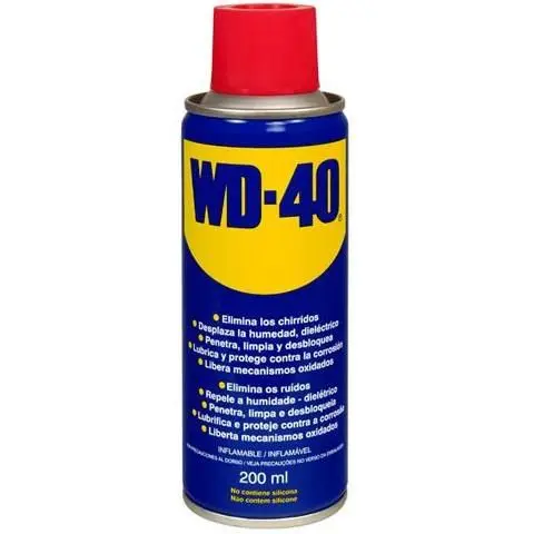 WD 40 multipurpose Spray WD-40 200 Ml-eliminates squeaks, displaces moisture, penetrates, cleans and unlocks