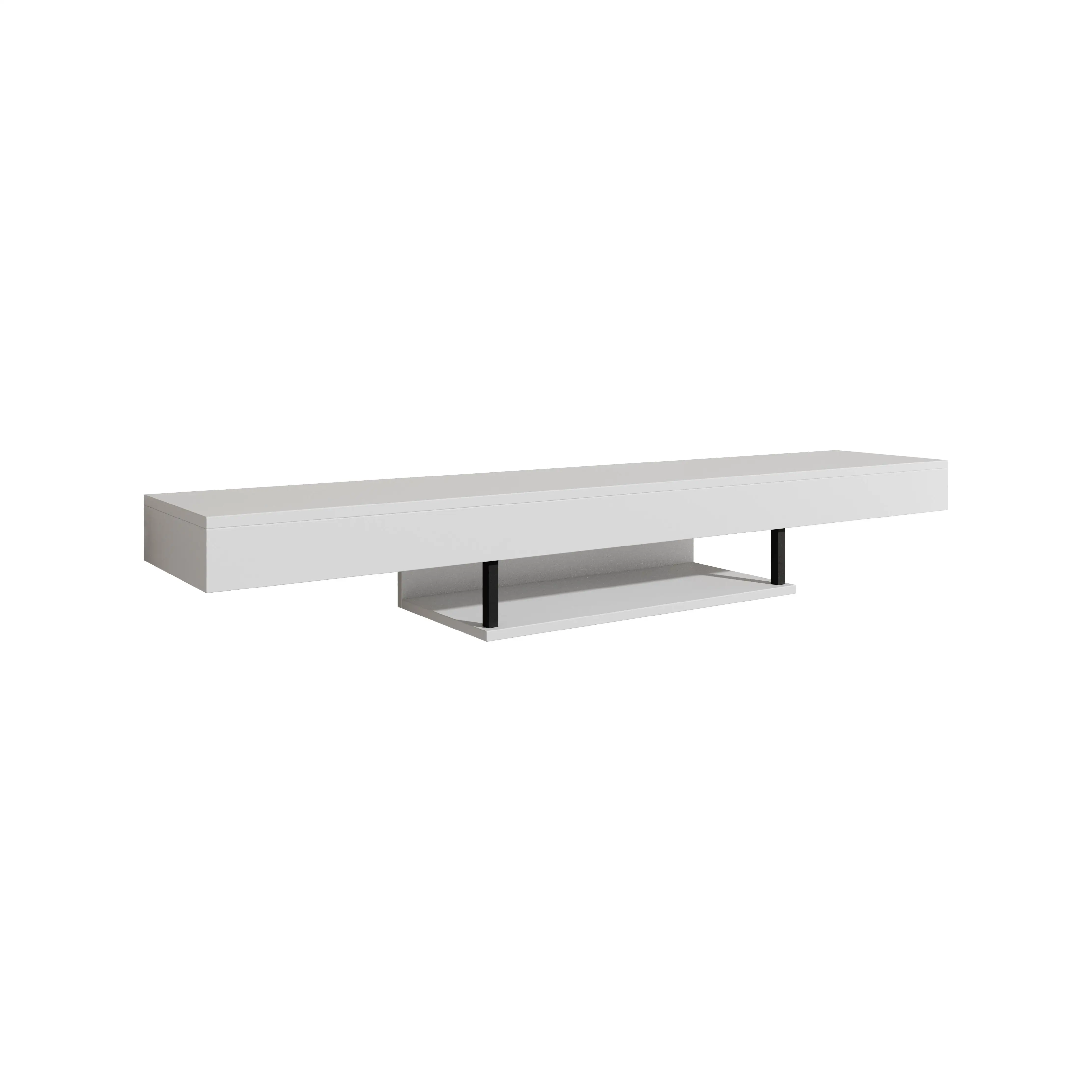 MB Muebles Bonitos - Mueble TV Colgante, Ancho 150cm, 3 Colores, Acabado Mate, Modelo Aydin