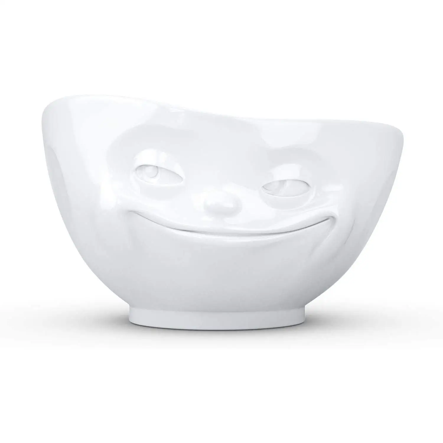 FIFTYEIGHT PRODUCTS - Tazas con Caras Sonrientes de Porcelana Dura de Alta Calidad