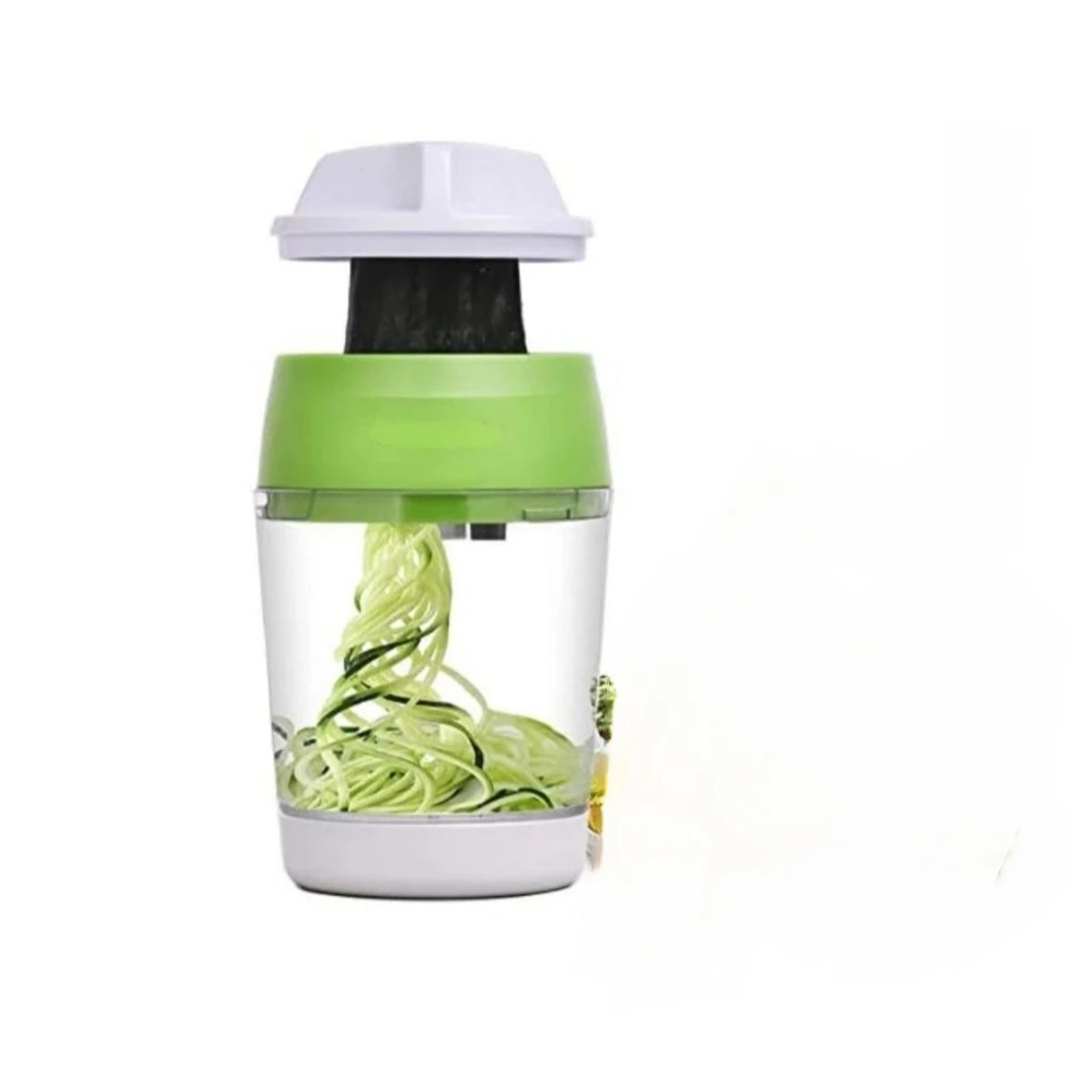 Cortador de Verduras en Espiral ELIRIVAWET 5 en 1 con Contenedor