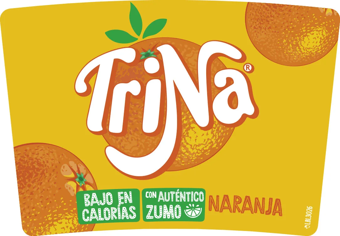Box 24 units Trina Orange can 33cl