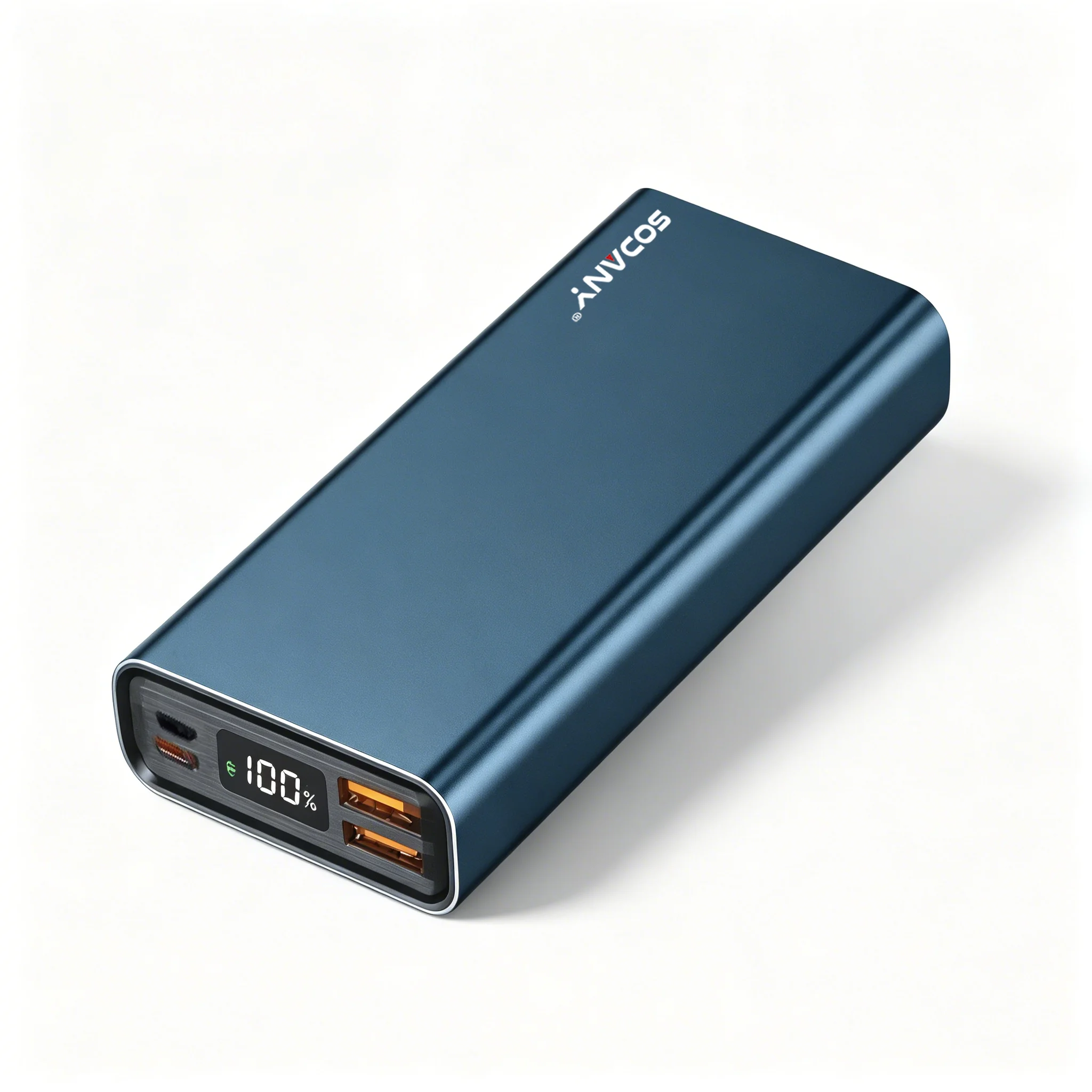 Batería Externa 10000mAh Carga Rápida 22.5W, Power Bank Portátil con Pantalla Digital, Compatible con Móviles y Dispositivos