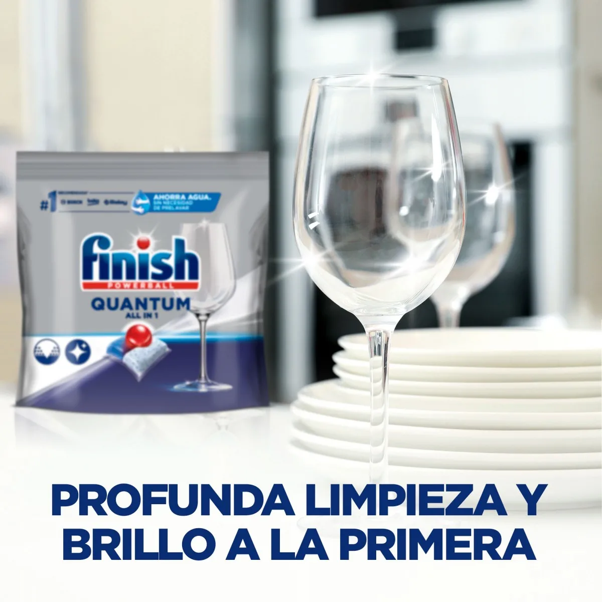 Finish powerball quantum dishwasher tablets regular 90 tablets