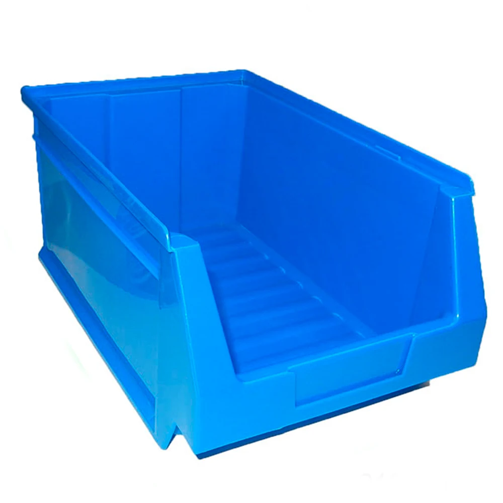 Lote de 12 Gavetas apilables Número 54 (155hx336x216mm) color Azul para Organización y Clasificación de Piezas Pequeñas Marca Tayg