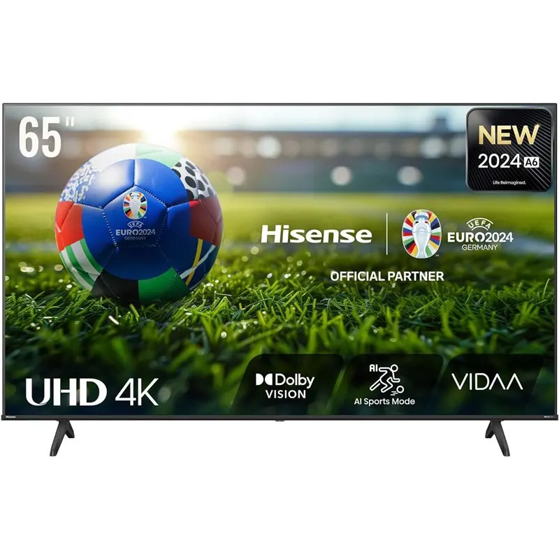 Hisense 65a6n 1 65 4k ultra hd smart tv wifi black - television