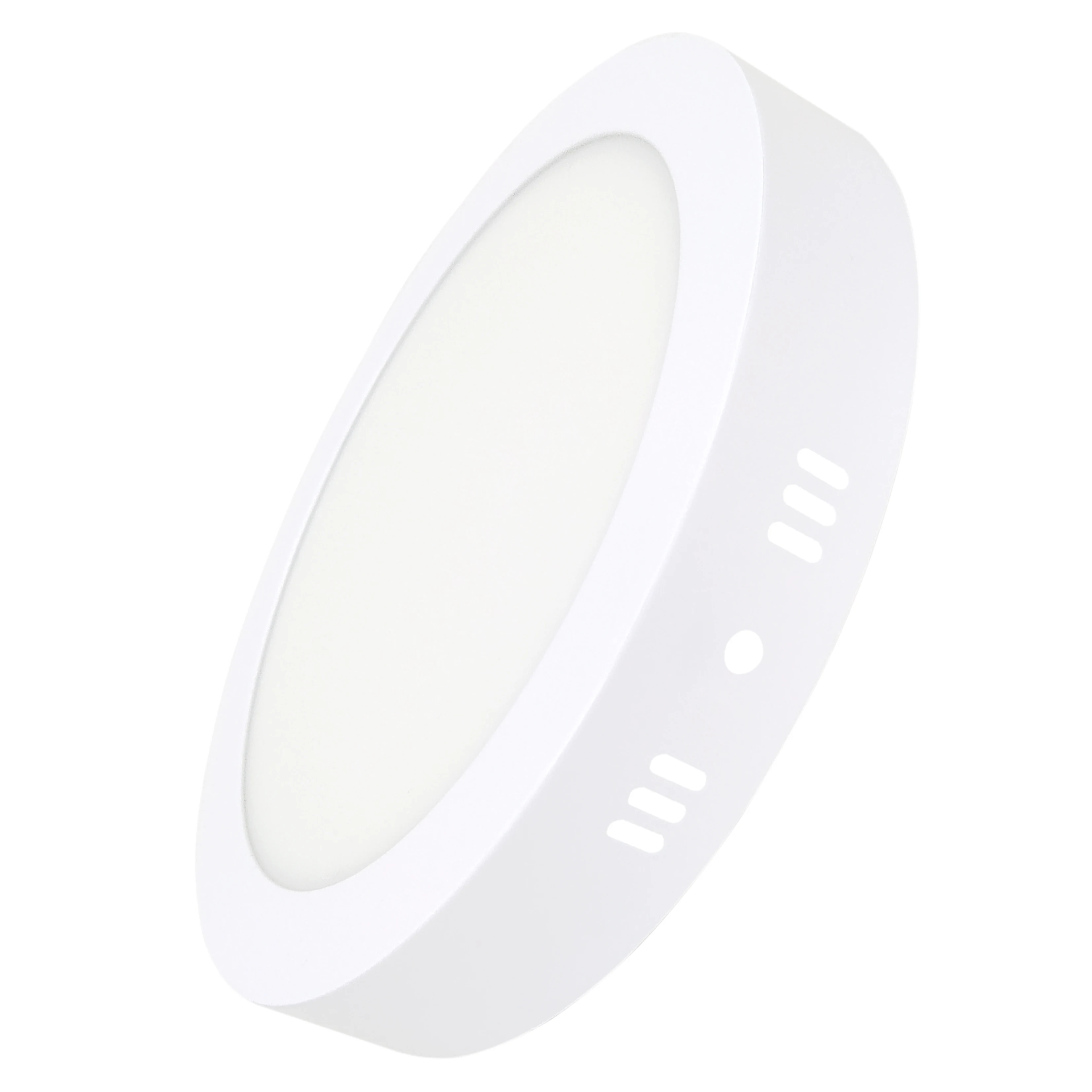 LED ATOMANT Plafón LED Redondo Superficie 28W, 2500 Lúmenes, Diámetro 220mm, Diseño Moderno y Elegante, Ahorro Energético