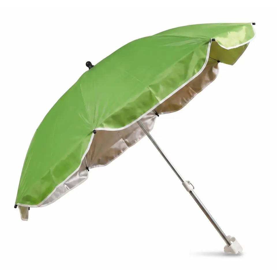 Sombrilla Silla Playa 110 cm UV50 con Pinza Ajustable Desmontable Universal Nylon KMT STYLE