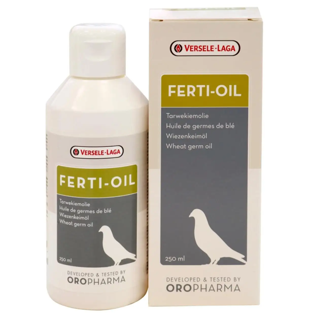 Aceite Vitaminado FERTI OIL 250 Ml para Palomas y Pájaros
