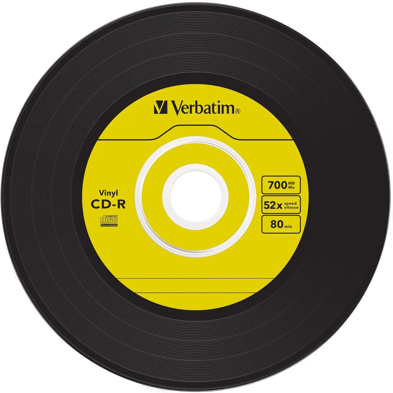 Verbatim 43426 52x Vinyl CD-R-Slim case 10 pieces