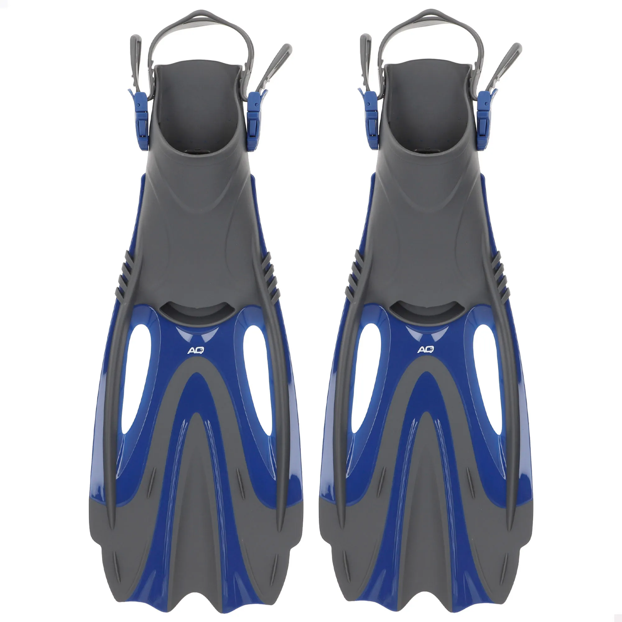 Aqua Sport - Aletas ajustable talla 39-45, +12 años, snorkel, actividades acuáticas, talla M, deportes, actividades de verano