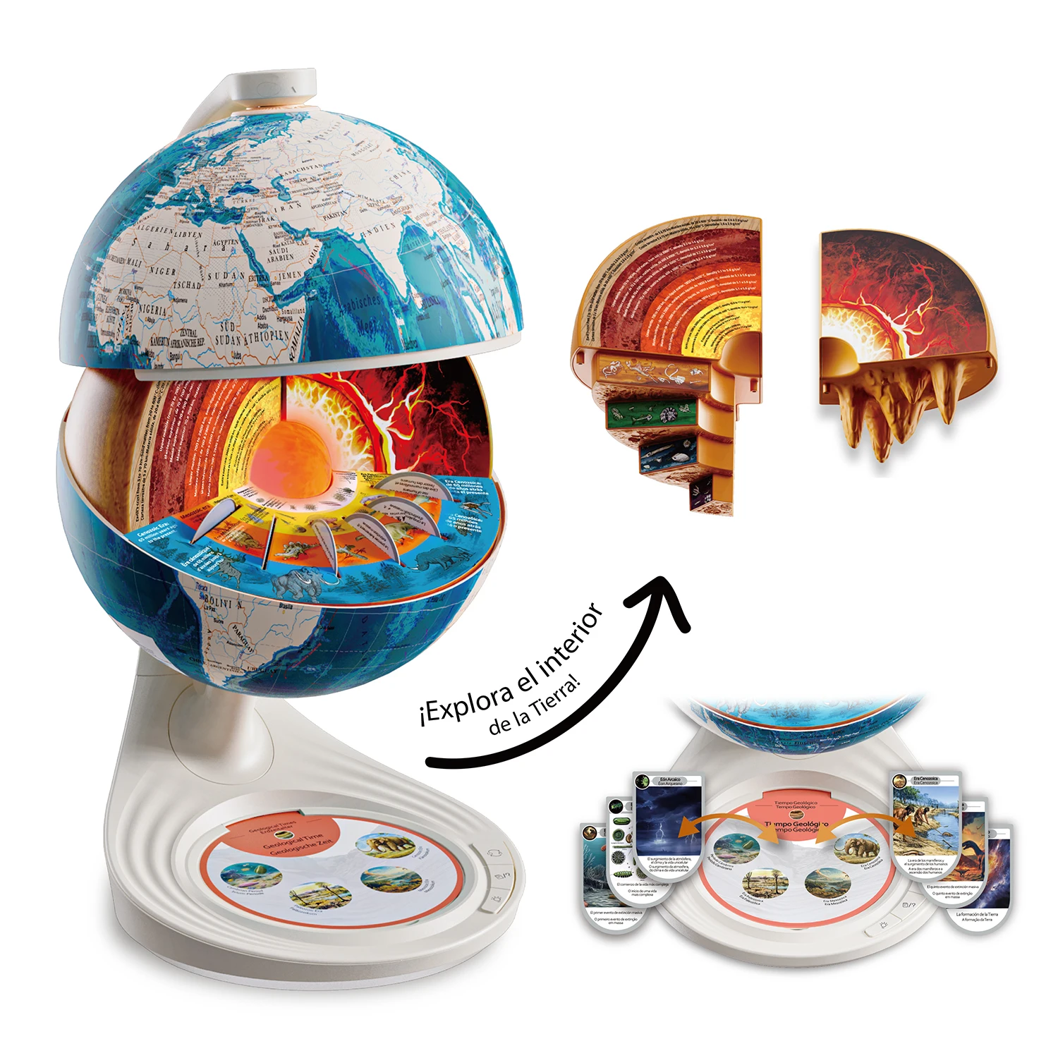 Interactive globe - so science - canal toys - cos003 #2