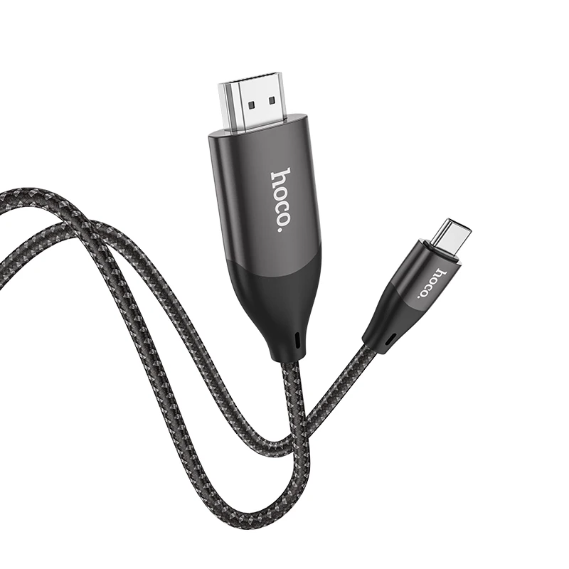 Hoco. UA16 Cable type-C-HDMI 4K plug and use (only compatible with 3A connectors)