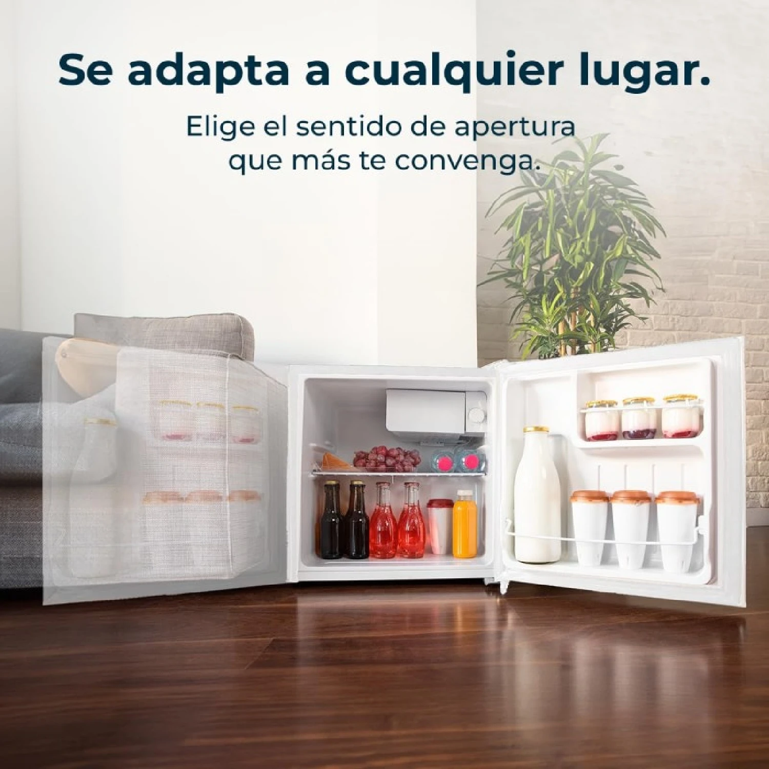 Cecotec mini refrigerator grandcooler 20000 silentcompress white e