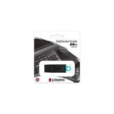 Pendrive USB 3.2 Kingston DataTraveler Exodia 64GB