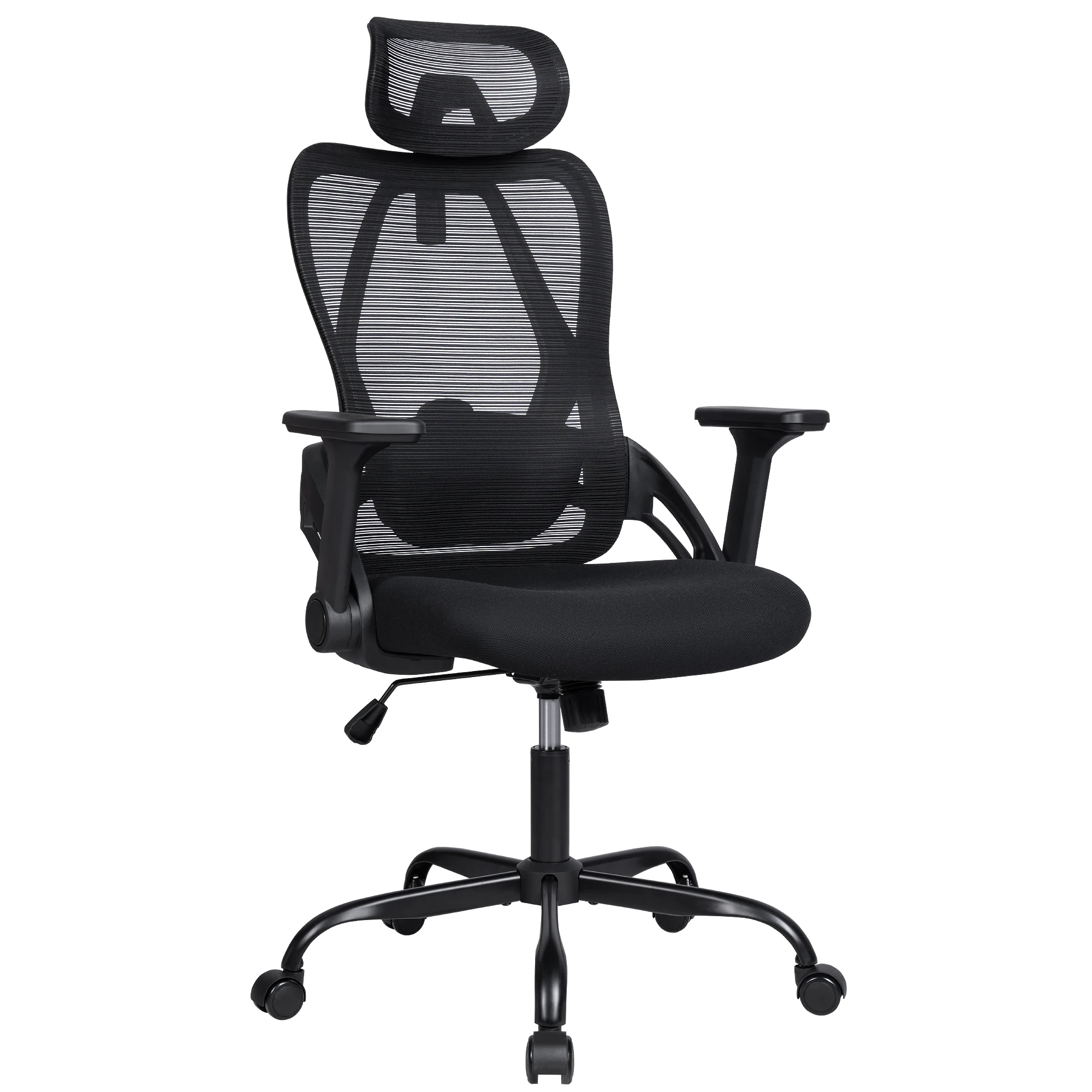 T-LoVendo Silla Ergonómica de Oficina con Respaldo Transpirable y Apoyo Lumbar | Reposacabezas Ajustable, Reposabrazos… — oferta en AliExpress