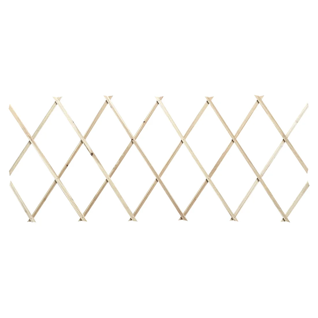 Acomoda Textil – Celosía Extensible de Madera Natural Elegante, Resistente y Versátil para Plantas Trepadoras. Valla Decorativa de Ocultación para Balcón, Patio y Jardín.