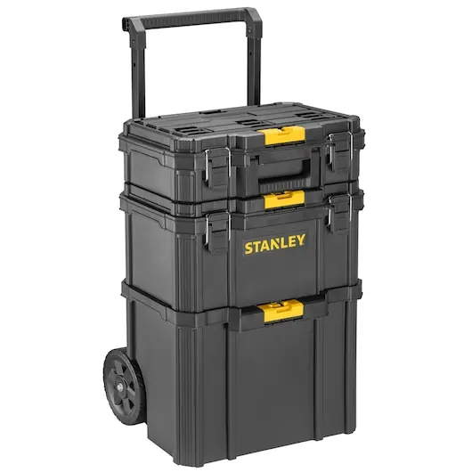 STANLEY STST83319-1 – Officina mobile modulare 3 in 1 per strumenti e organizzazione professionali