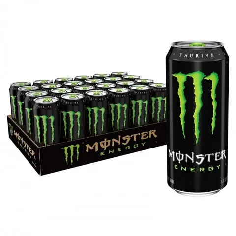 Monster Energy - Bebida Energética 500ml (Pack de 24)