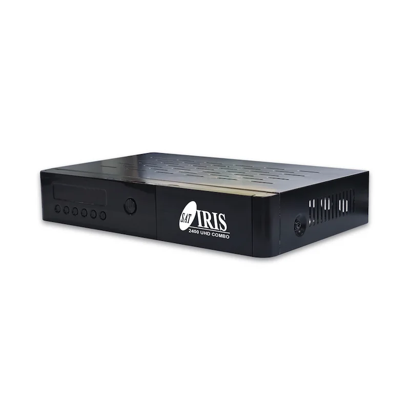 Iris 2400 uhd combo 4k - satellite receiver + dtt dvb-s2/dvb-t2