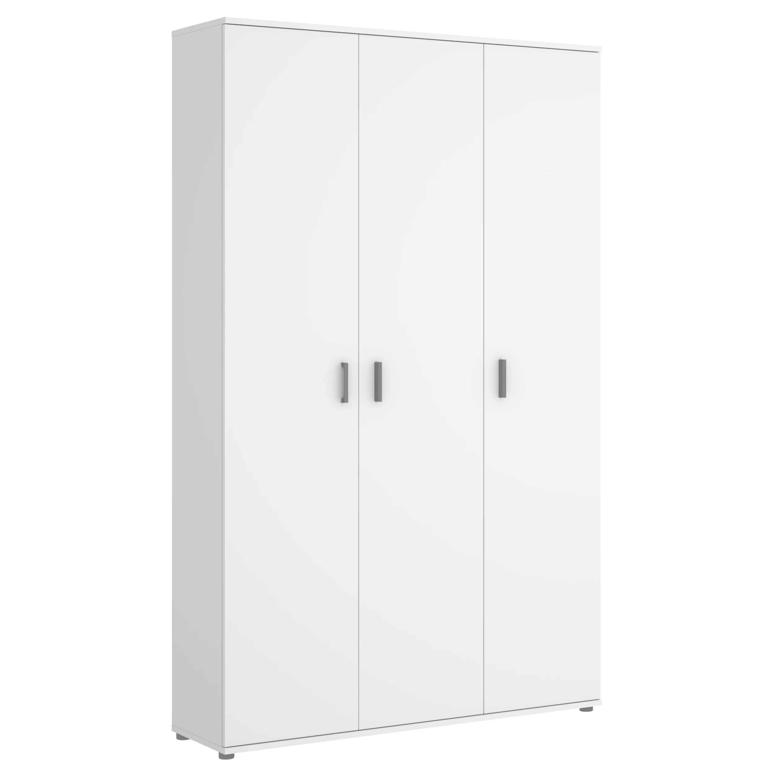 Armario Multiusos FIT 190x116x35 Blanco - Dekit - Multifuncional Almacenamiento Amplio