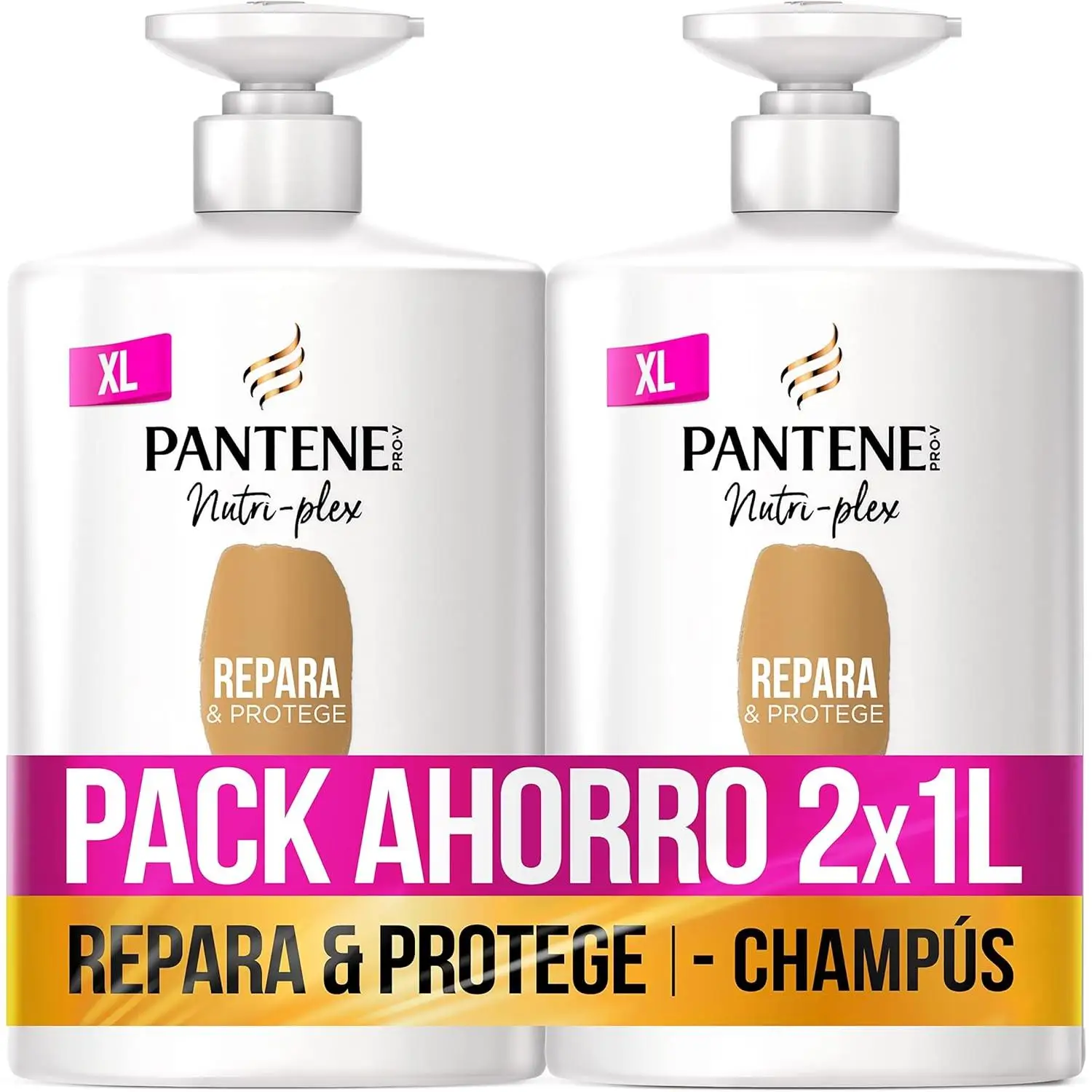 Pantene shampoo-repair and protect-MEGA PACK 2x1000 ml-Pantene Nutri Pro-V shampoo, Pro-V Formula + antioxidants-for dry and damaged hair