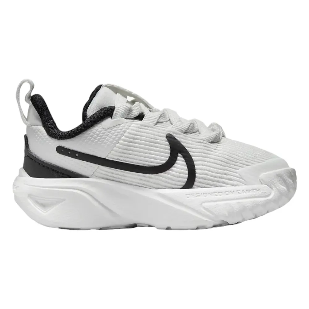 NIKE STAR RUNNER 4 white black TDV shoes DX7616-102 child sneakers