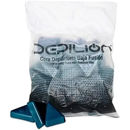 Cera Depilación en Pastilla 1KG Depilion  Baja Fusión para Depilación en Pieles Sensible