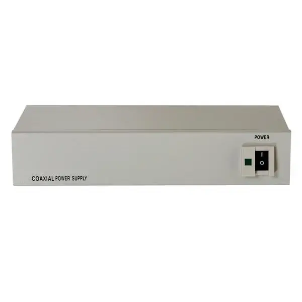 Velleman Fuente de alimentación coaxial Estable, de bajo Consumo, Funciona de -10°C a +50°C, compacta y Ligera, Apta para Exteriores, Ideal para 