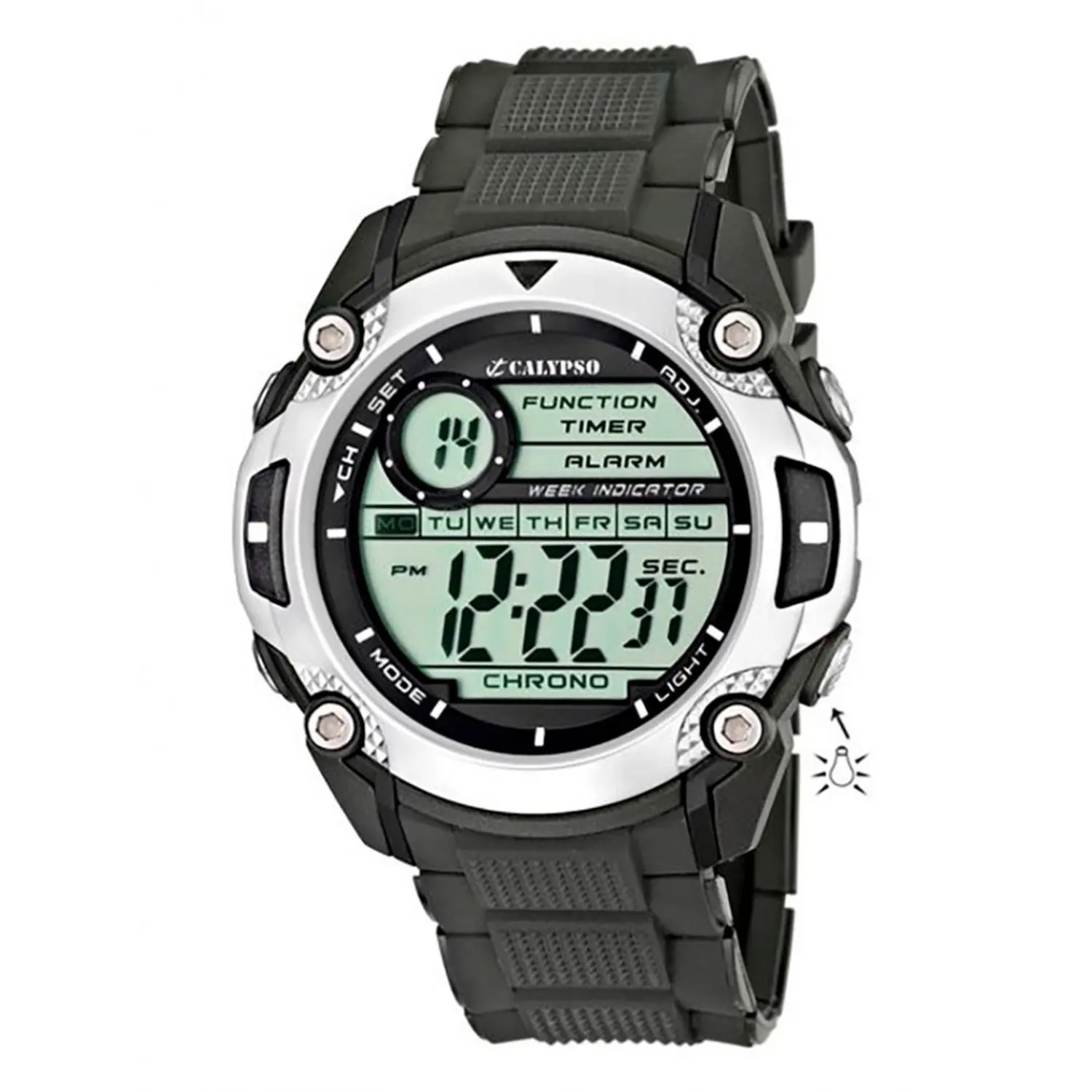 Reloj Calypso K5577/1 plástico y caucho hombre