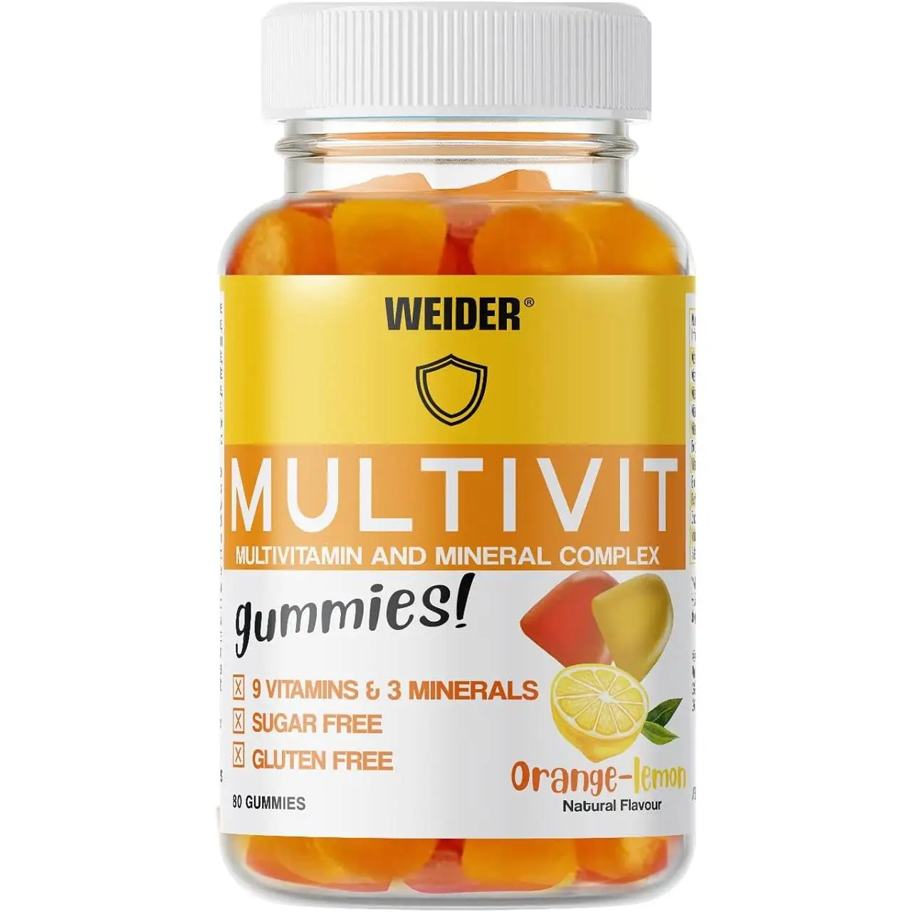 Multivitamin 80 Gummies - Weider | Sugar free | Easy to take